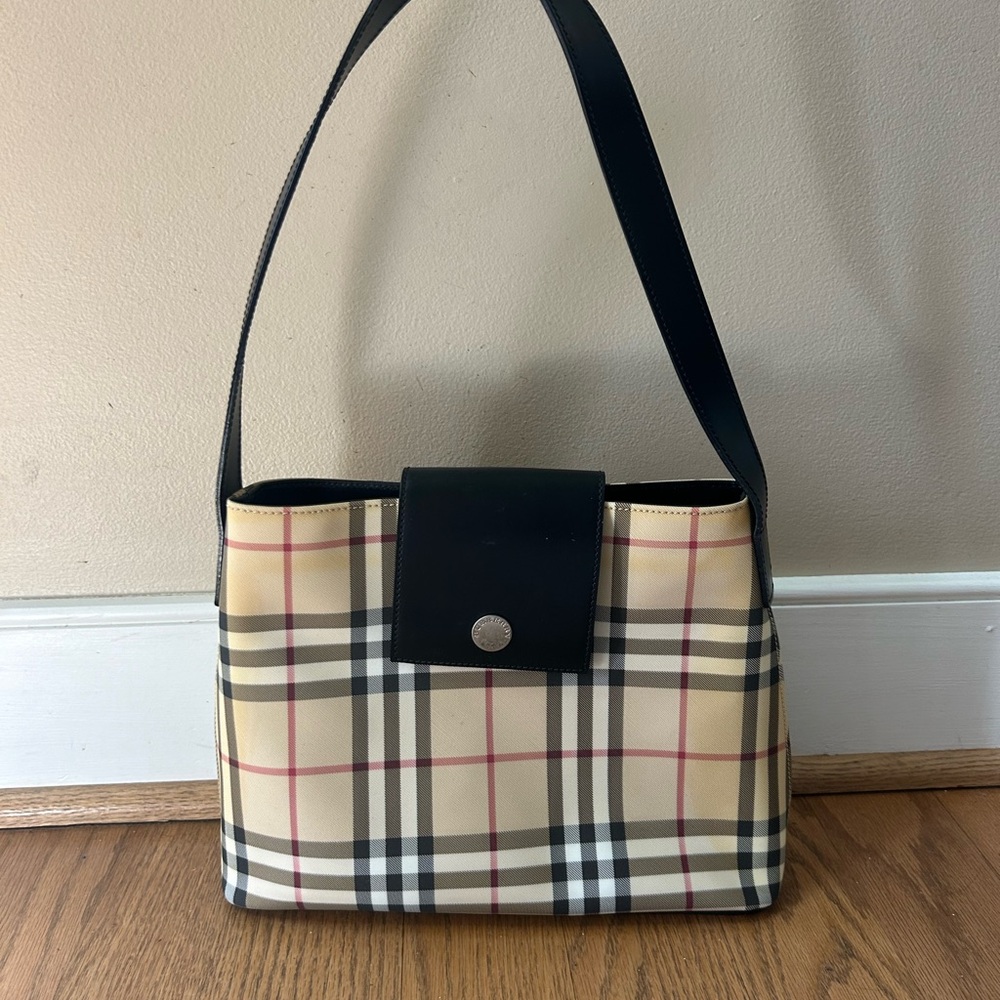 Burberry Plaid Shoulder Bag